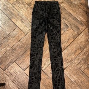 J Brand x Proenza Schouler Hand Painted Skinny Jeans black black size 23
